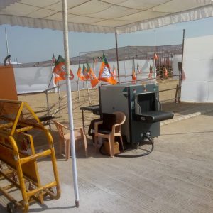 Modi Ji Rally 3 Baggage Scanner on Rent for Rallies