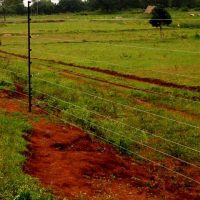 Electronic Fence System for Farm Lands