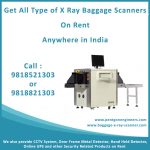 On Rent Baggage Scanner in Delhi
