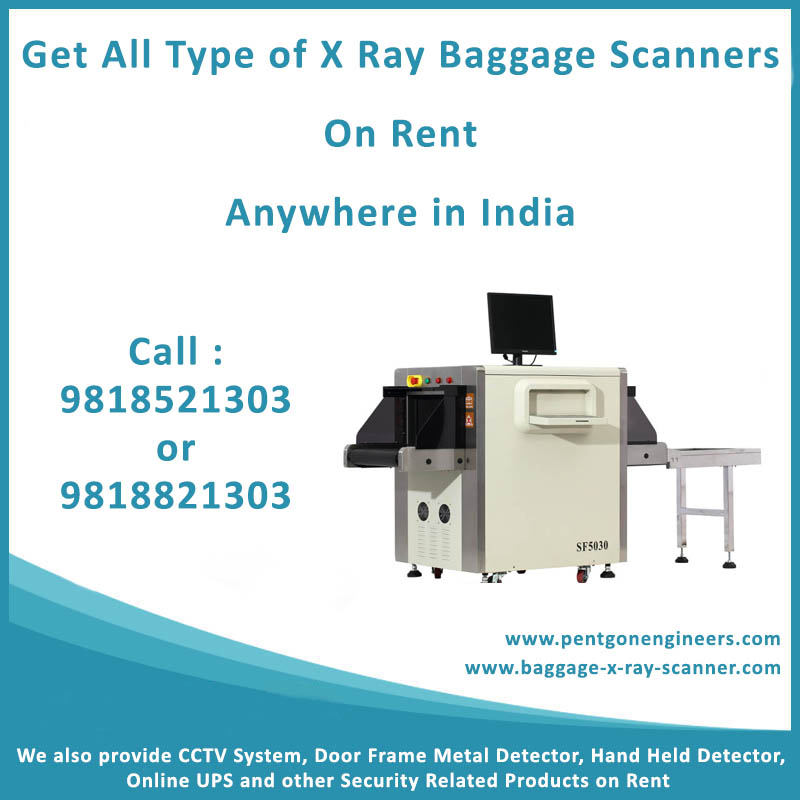 On Rent Baggage Scanner in Delhi